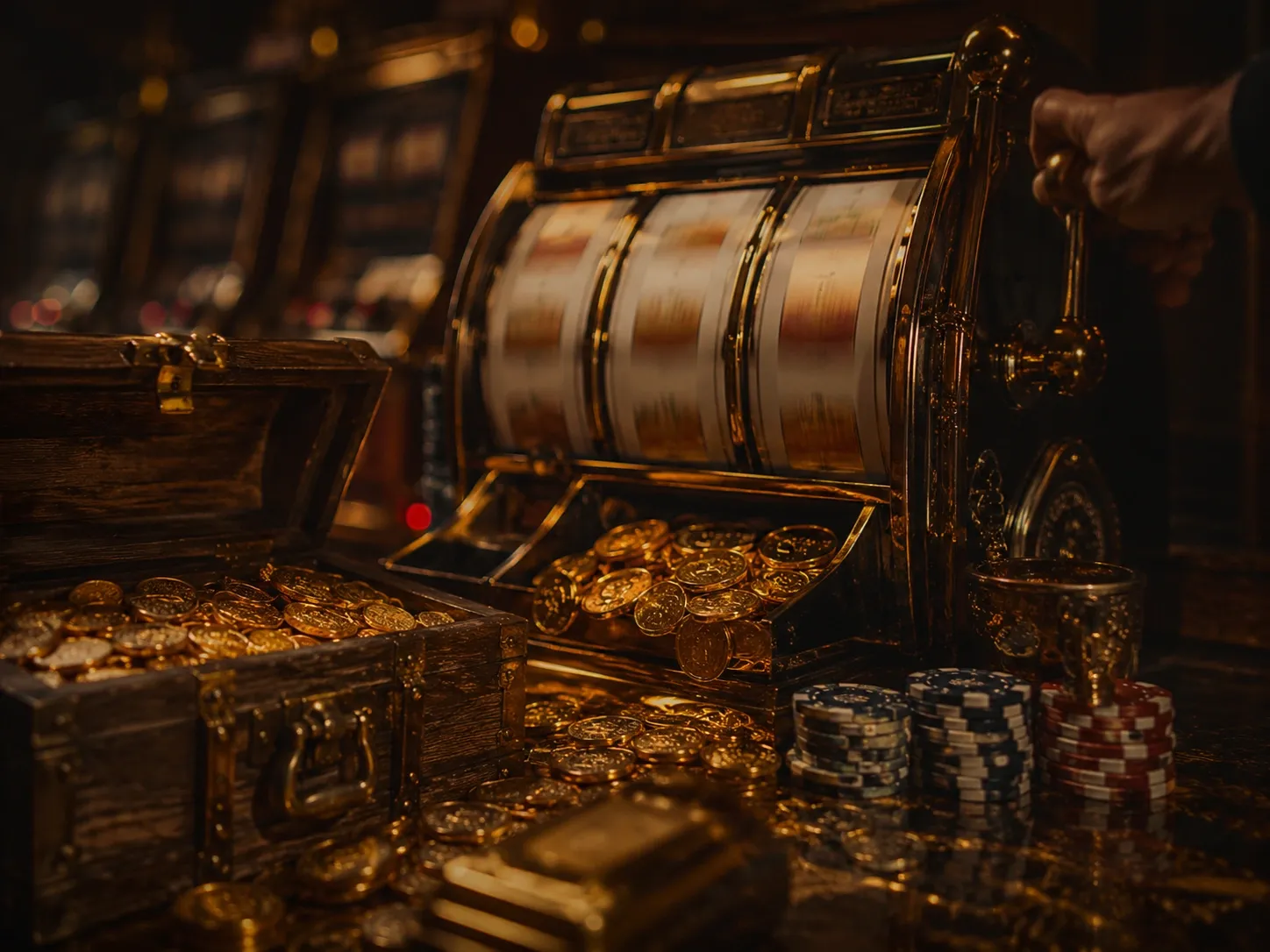 Dark Luxury Casino Slot Machine